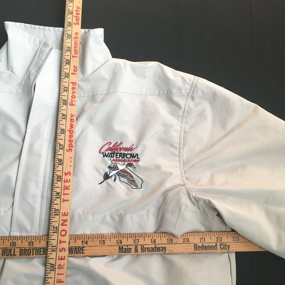 #75 Landway Wind-Resistant California Waterfowl Association 1/2 Zip Jacket Small - Picture 4 of 8